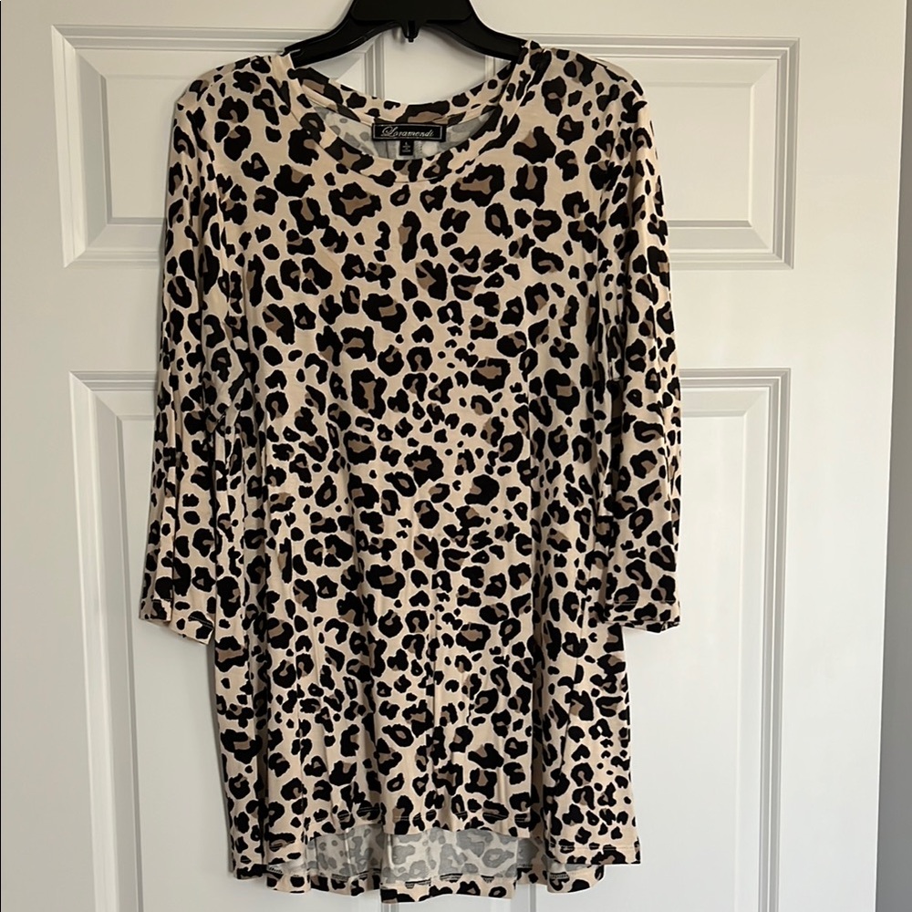 Leopard tunic/ shirt